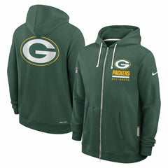 Green Bay Packers Nike Sideline Standard Issue Utility Player Dri-FIT Full-Zip Hoodie
