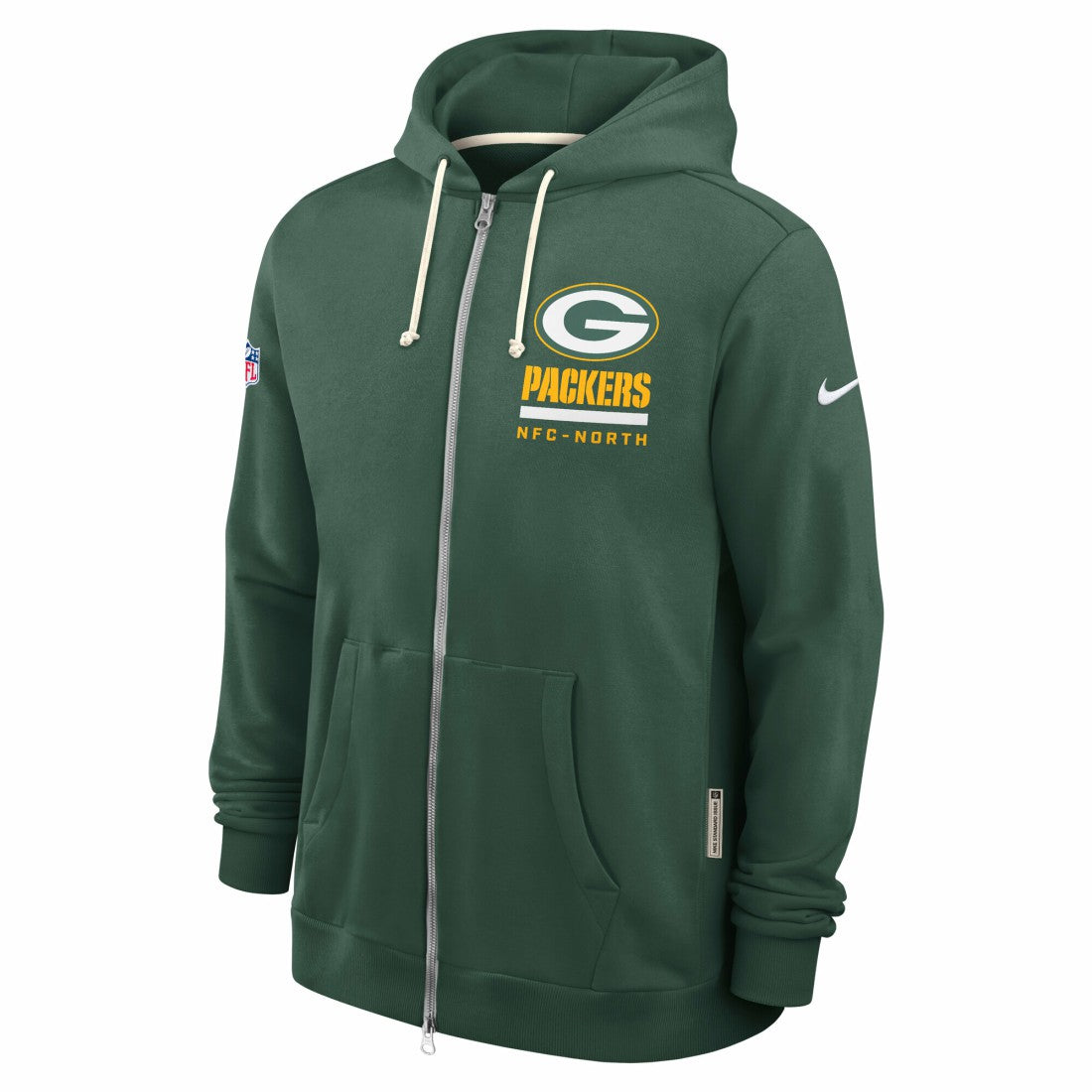 Green Bay Packers Nike Sideline Standard Issue Utility Player Dri-FIT Full-Zip Hoodie