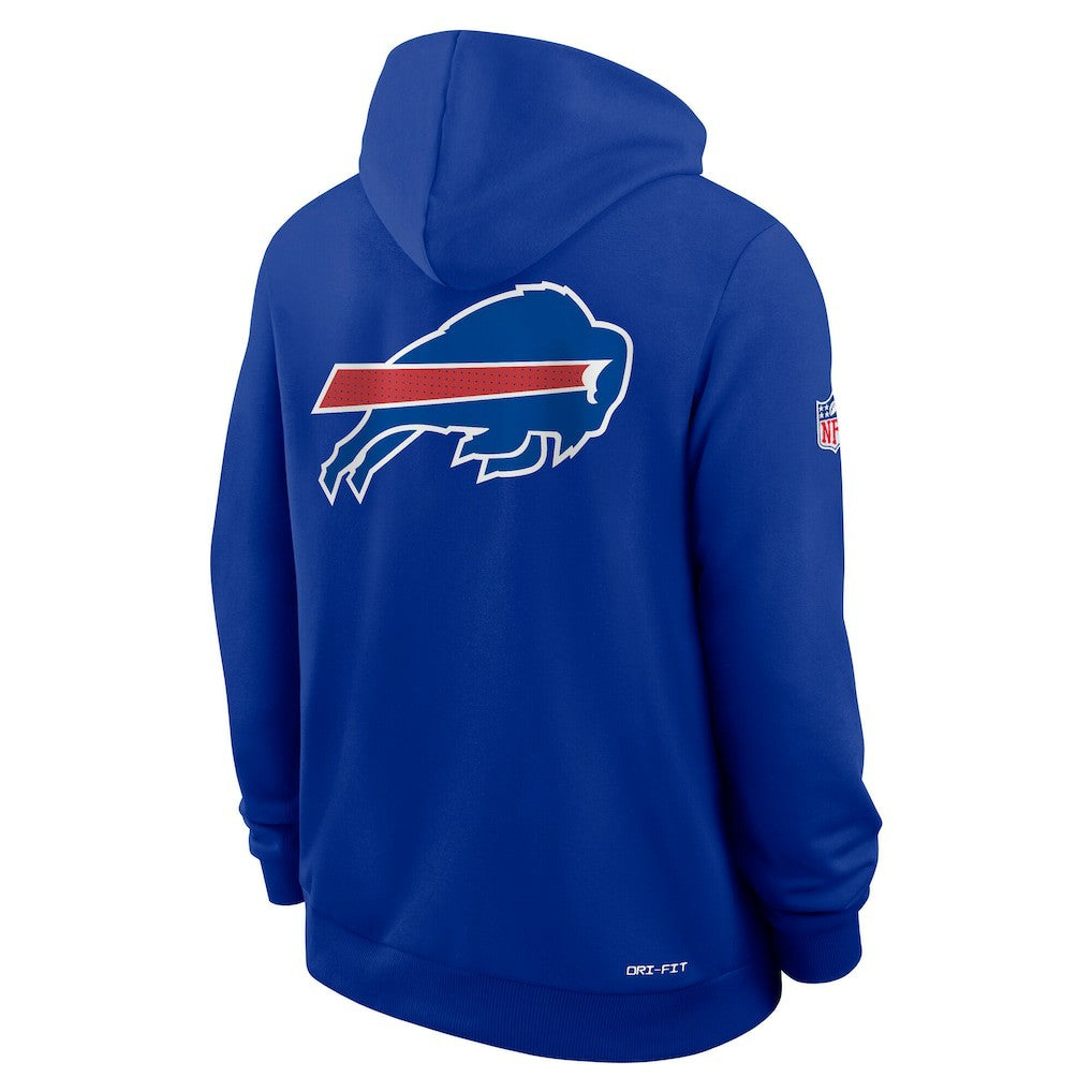 Buffalo Bills Nike Sideline Standard Issue Utility Player Dri-FIT Full-Zip Hoodie