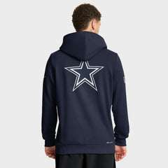 Dallas Cowboys Nike Sideline Standard Issue Utility Player Dri-FIT Full-Zip Hoodie