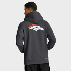Denver Broncos Nike Sideline Standard Issue Utility Player Dri-FIT Full-Zip Hoodie