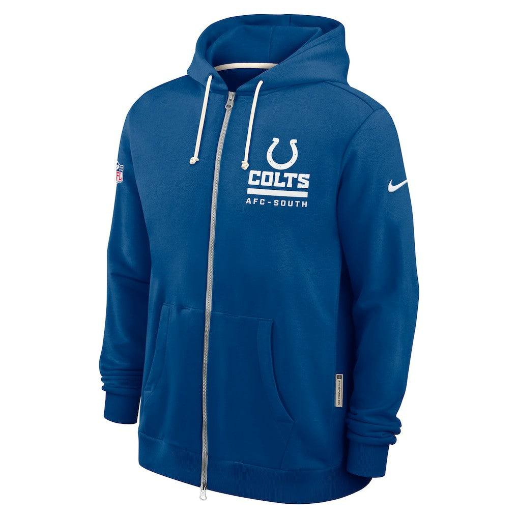 Indianapolis Colts Nike Sideline Standard Issue Utility Player Dri-FIT Full-Zip Hoodie