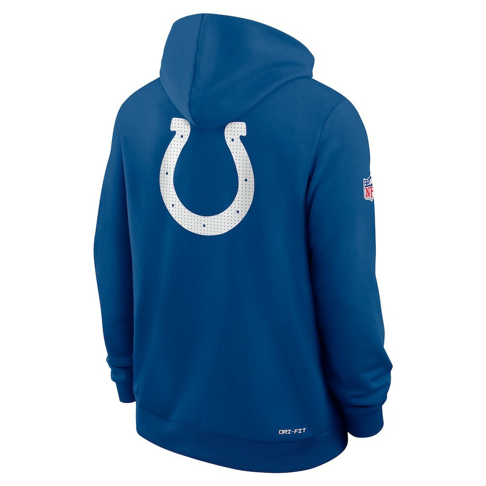 Indianapolis Colts Nike Sideline Standard Issue Utility Player Dri-FIT Full-Zip Hoodie