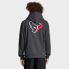 Houston Texans Nike Sideline Standard Issue Utility Player Dri-FIT Full-Zip Hoodie