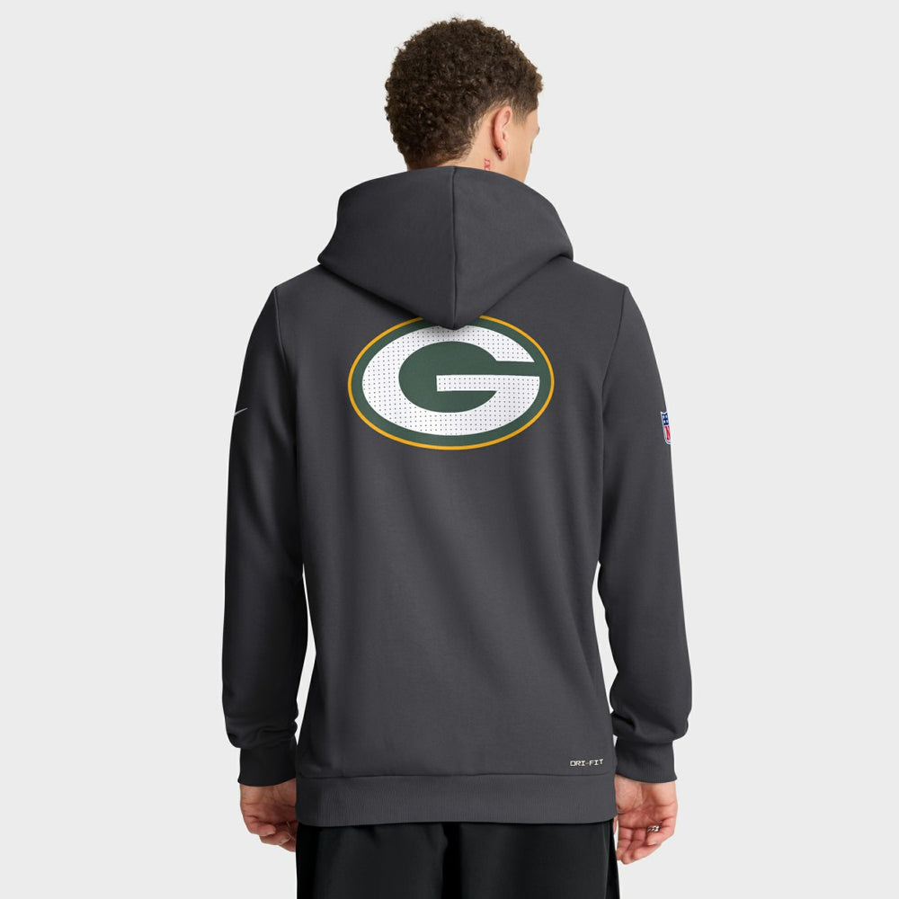 Green Bay Packers Nike Sideline Standard Issue Utility Player Dri-FIT Full-Zip Hoodie
