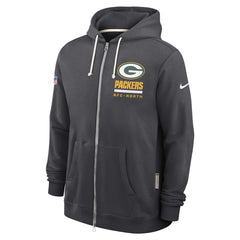 Green Bay Packers Nike Sideline Standard Issue Utility Player Dri-FIT Full-Zip Hoodie