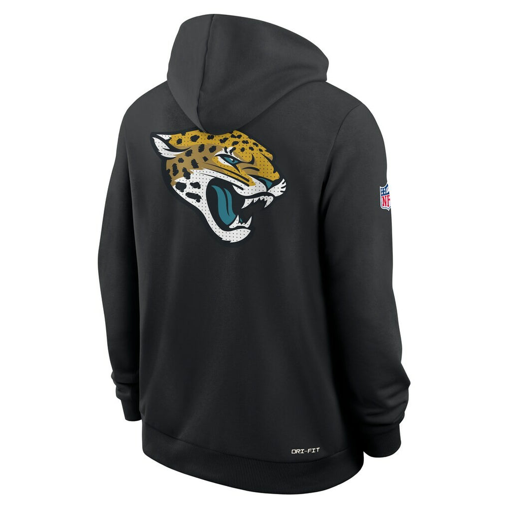 Jacksonville Jaguars Nike Sideline Standard Issue Utility Player Dri-FIT Full-Zip Hoodie