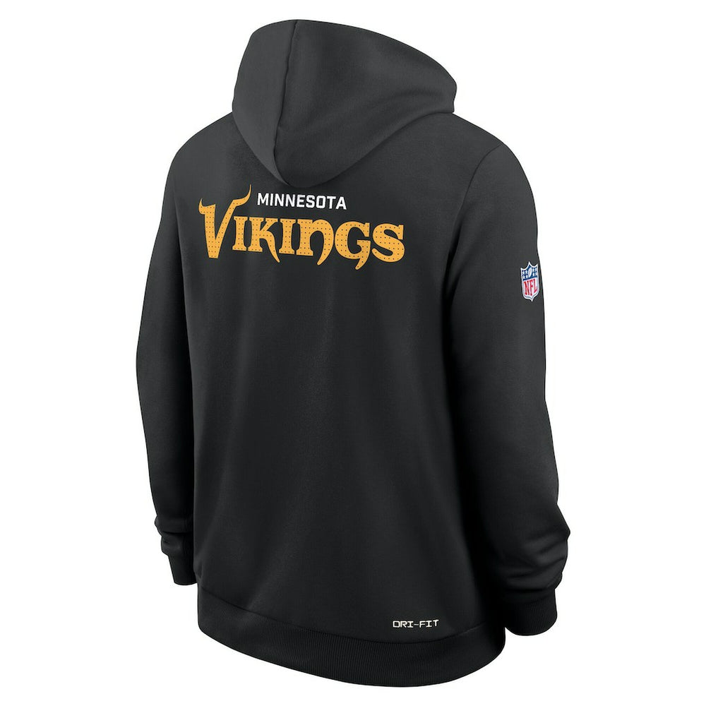Minnesota Vikings Nike Sideline Standard Issue Initial Home Dri-FIT Hoodie