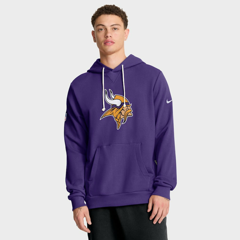 Minnesota Vikings Nike Sideline Standard Issue Initial Home Dri-FIT Hoodie