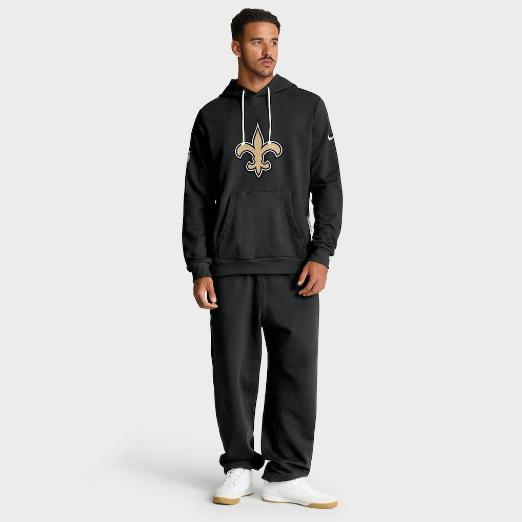 New Orleans Saints Nike Sideline Standard Issue Initial Home Dri-FIT Hoodie