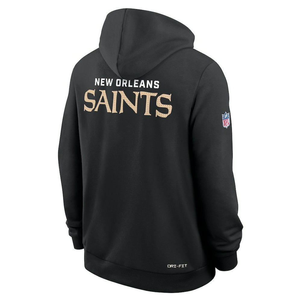 New Orleans Saints Nike Sideline Standard Issue Initial Home Dri-FIT Hoodie
