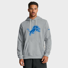 Detroit Lions Nike Sideline Standard Issue Initial Home Dri-FIT Hoodie
