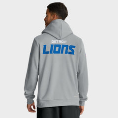 Detroit Lions Nike Sideline Standard Issue Initial Home Dri-FIT Hoodie