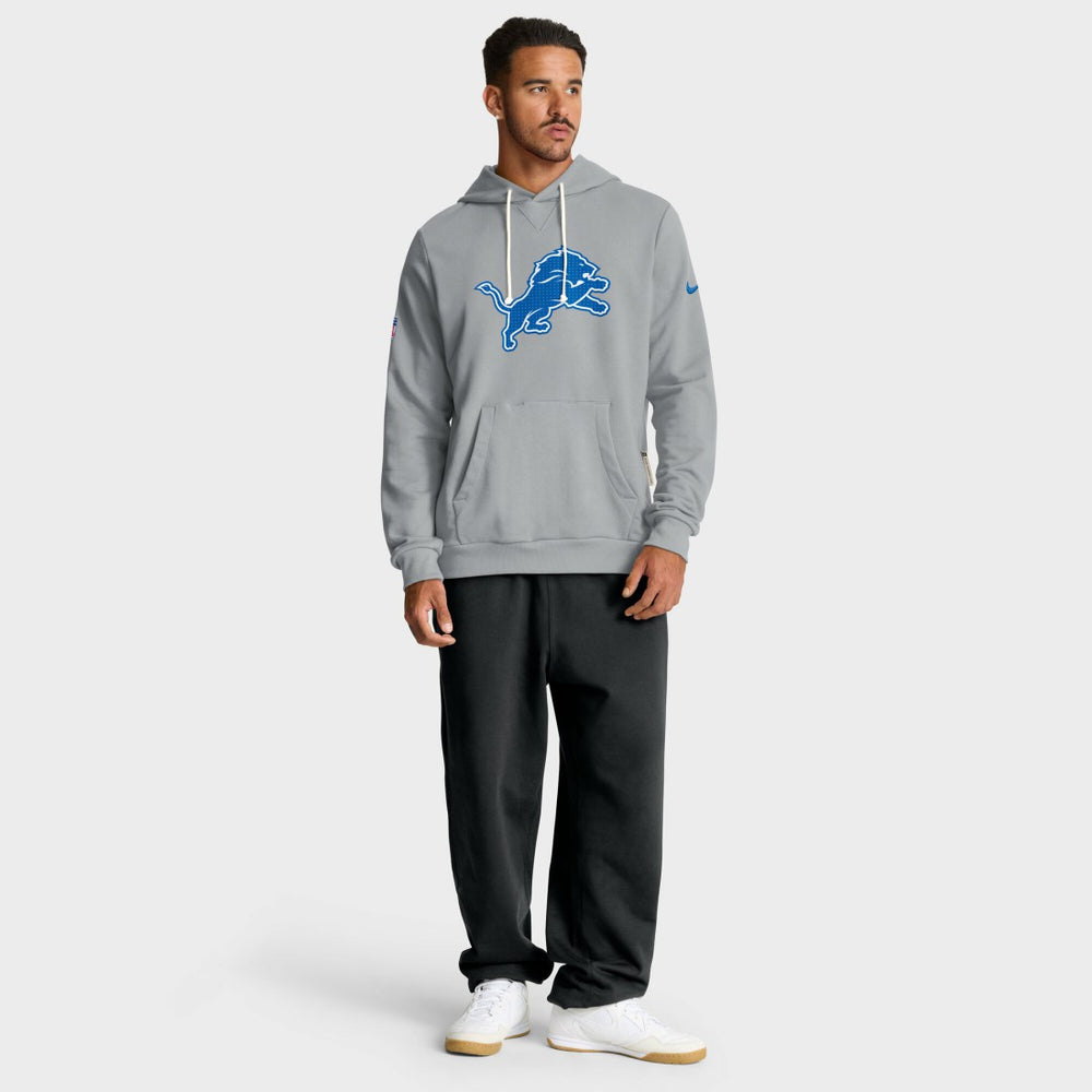 Detroit Lions Nike Sideline Standard Issue Initial Home Dri-FIT Hoodie