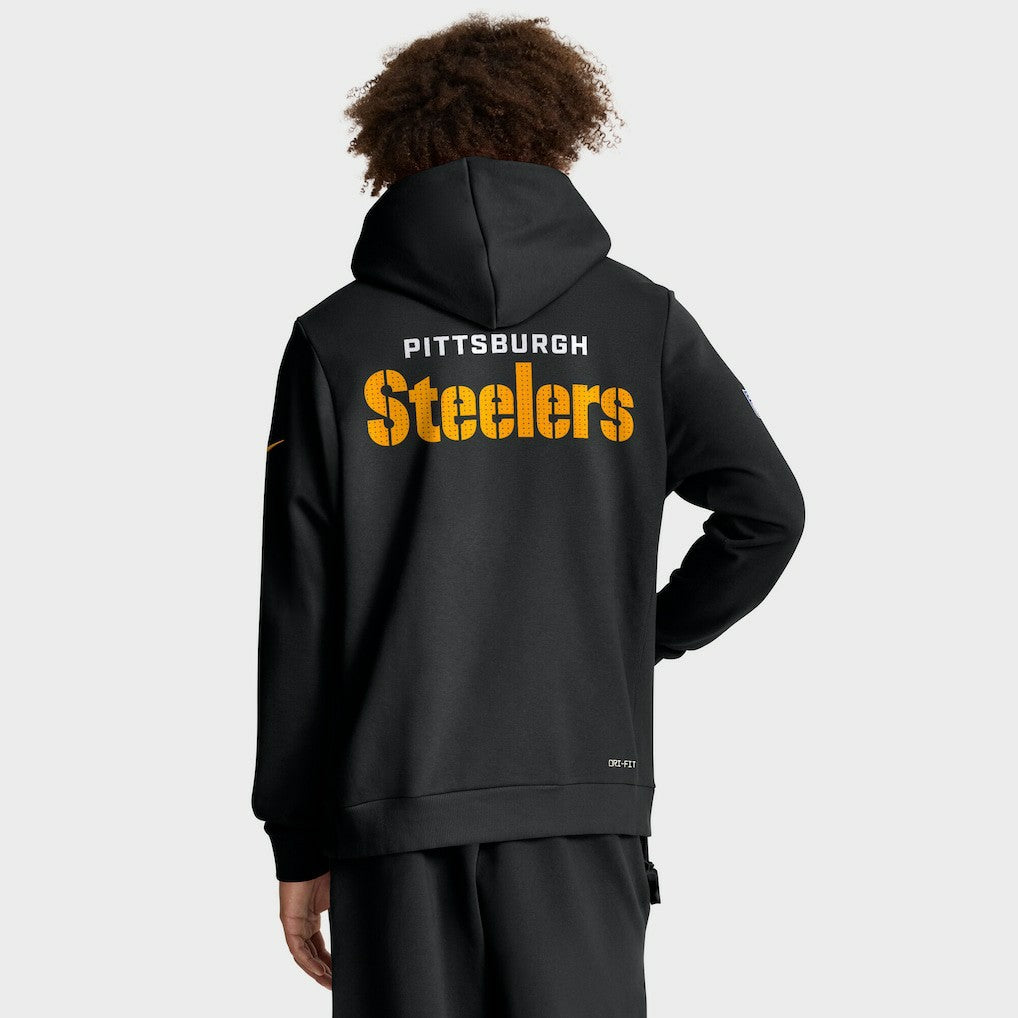 Pittsburgh Steelers Nike Sideline Standard Issue Initial Home Dri-FIT Hoodie