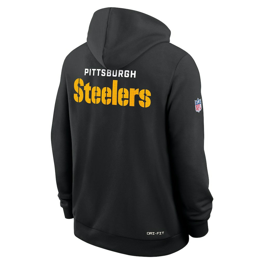 Pittsburgh Steelers Nike Sideline Standard Issue Initial Home Dri-FIT Hoodie