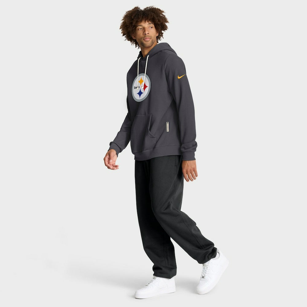 Pittsburgh Steelers Nike Sideline Standard Issue Initial Home Dri-FIT Hoodie