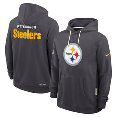 Pittsburgh Steelers Nike Sideline Standard Issue Initial Home Dri-FIT Hoodie