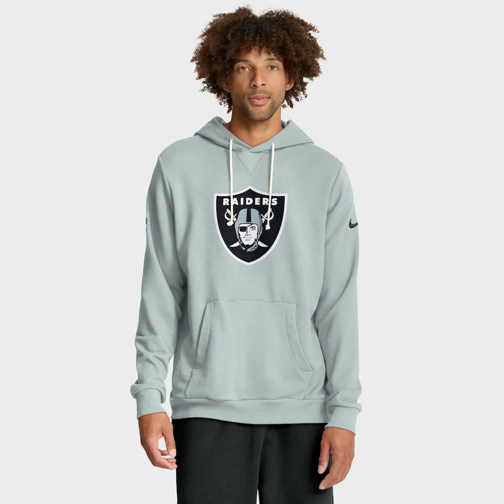 Las Vegas Raiders Nike Sideline Standard Issue Initial Home Dri-FIT Hoodie