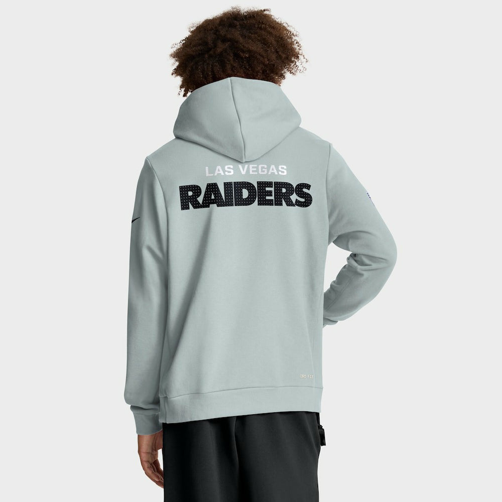 Las Vegas Raiders Nike Sideline Standard Issue Initial Home Dri-FIT Hoodie