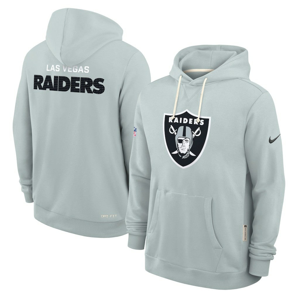 Las Vegas Raiders Nike Sideline Standard Issue Initial Home Dri-FIT Hoodie