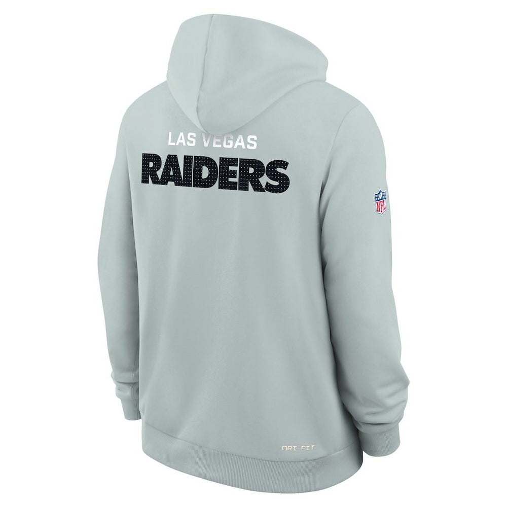 Las Vegas Raiders Nike Sideline Standard Issue Initial Home Dri-FIT Hoodie