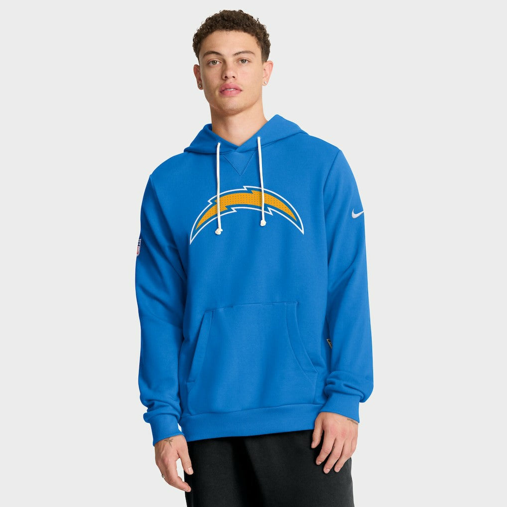 Los Angeles Chargers Nike Sideline Standard Issue Initial Home Dri-FIT Hoodie