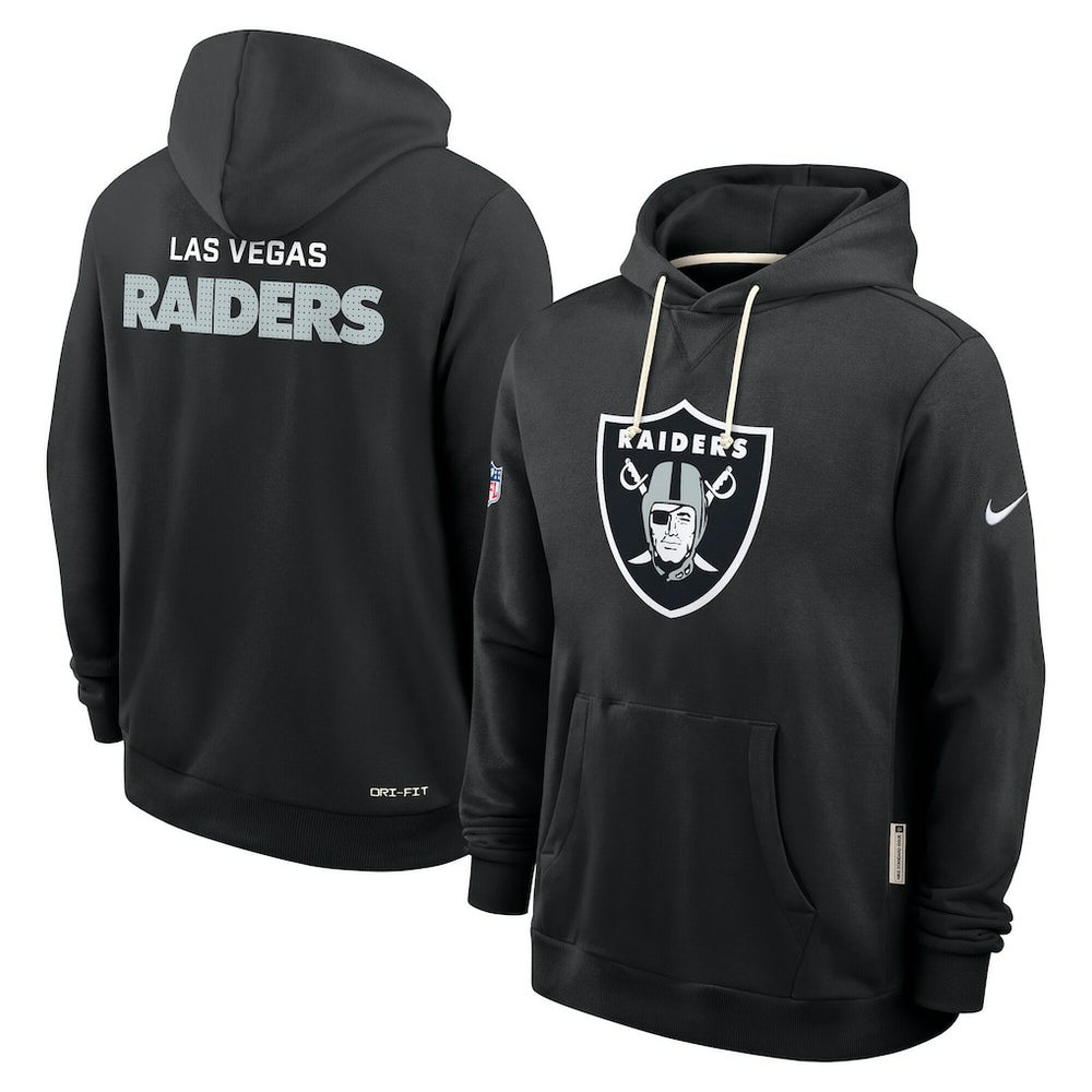Las Vegas Raiders Nike Sideline Standard Issue Initial Home Dri-FIT Hoodie