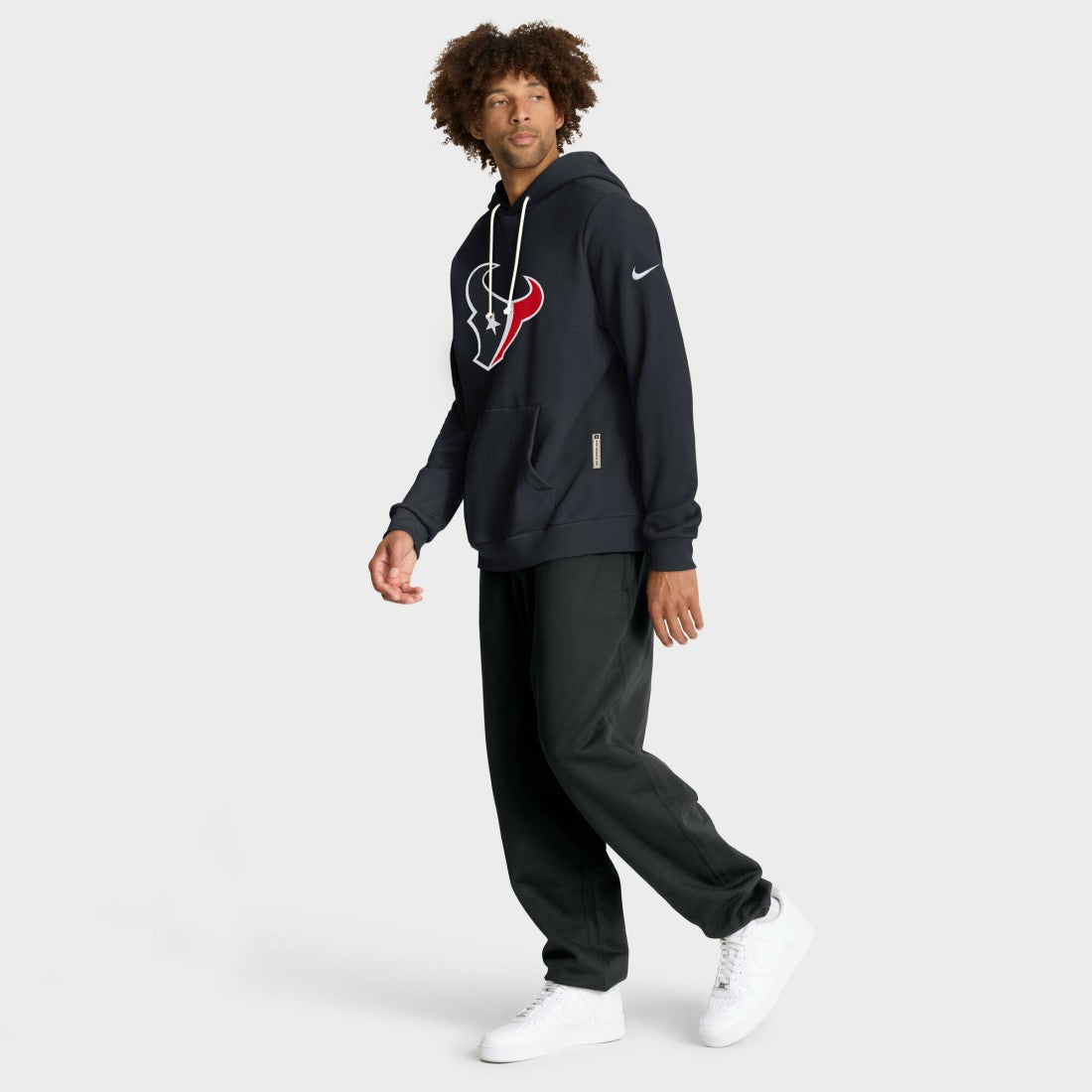 Houston Texans Nike Sideline Standard Issue Initial Home Dri-FIT Hoodie
