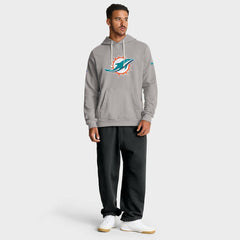 Miami Dolphins Nike Sideline Standard Issue Initial Home Dri-FIT Hoodie