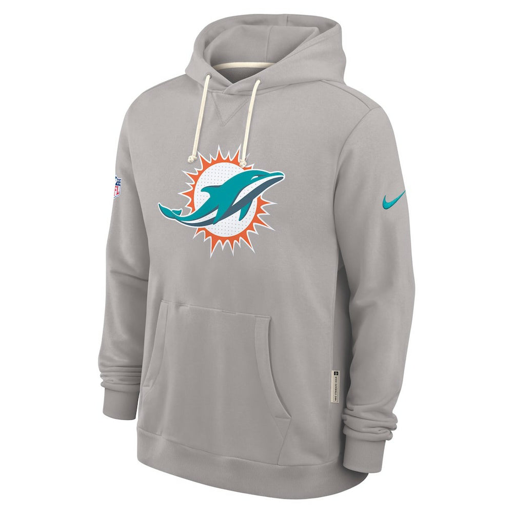 Miami Dolphins Nike Sideline Standard Issue Initial Home Dri-FIT Hoodie