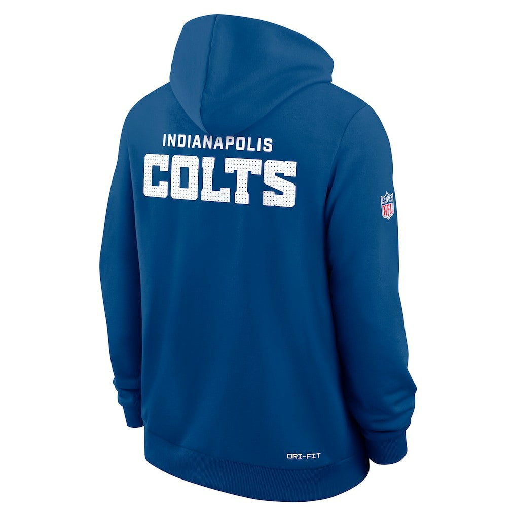 Indianapolis Colts Nike Sideline Standard Issue Initial Home Dri-FIT Hoodie