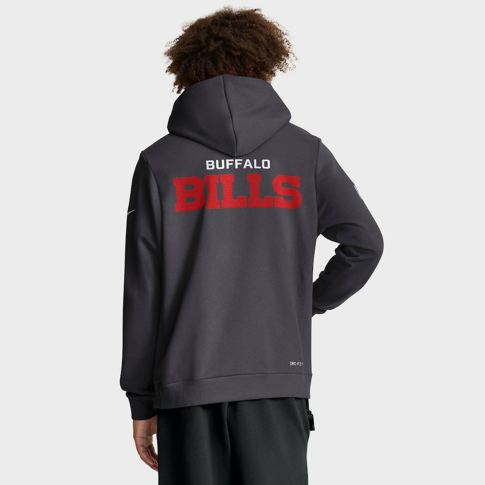 Buffalo Bills Nike Sideline Standard Issue Initial Home Dri-FIT Hoodie