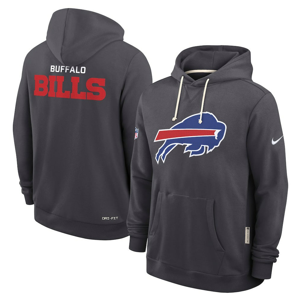 Buffalo Bills Nike Sideline Standard Issue Initial Home Dri-FIT Hoodie