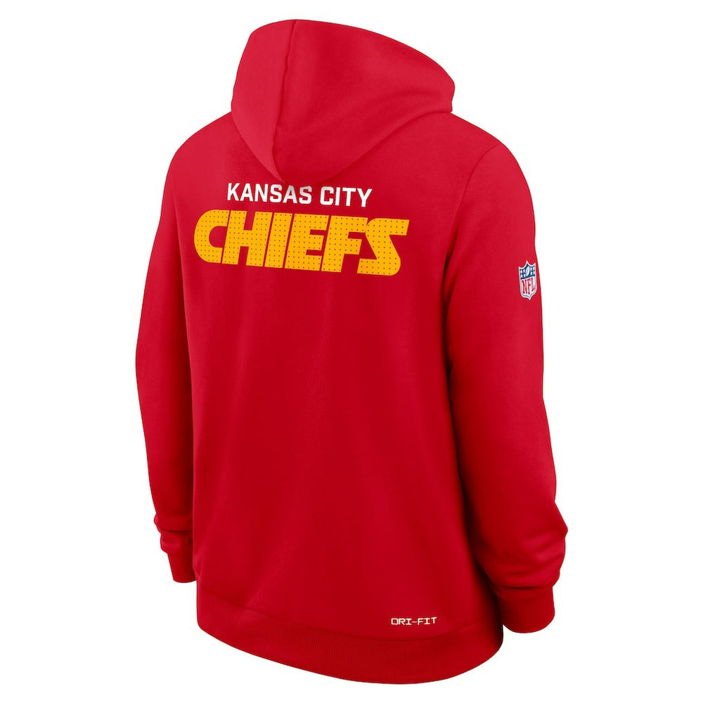 Kansas City Chiefs Nike Sideline Standard Issue Initial Home Dri-FIT Hoodie
