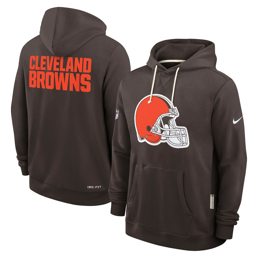 Cleveland Browns Nike Sideline Standard Issue Initial Home Dri-FIT Hoodie