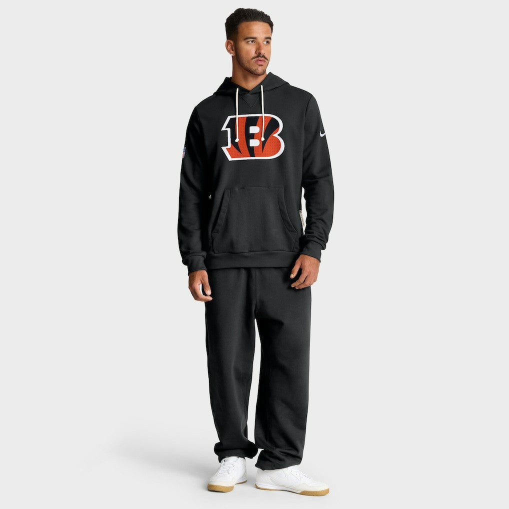 Cincinnati Bengals Nike Sideline Standard Issue Initial Home Dri-FIT Hoodie