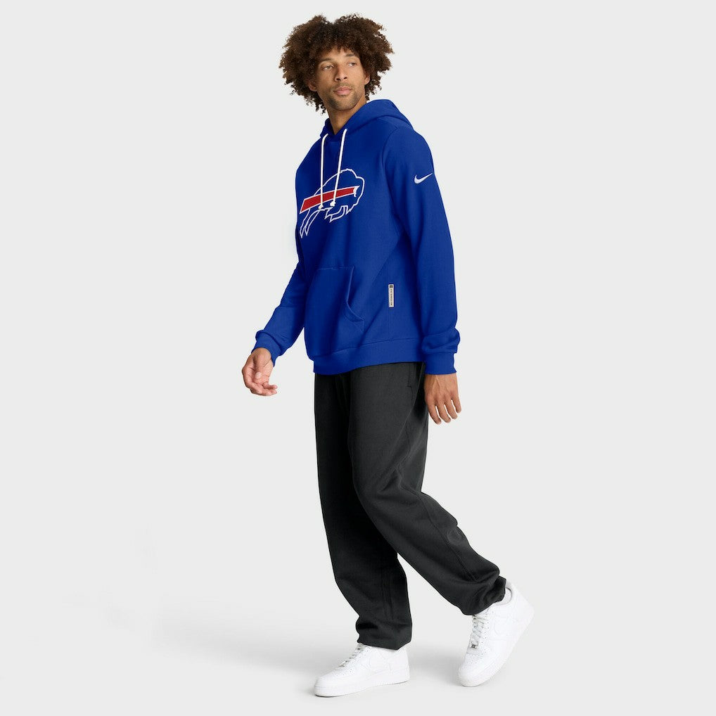 Buffalo Bills Nike Sideline Standard Issue Initial Home Dri-FIT Hoodie
