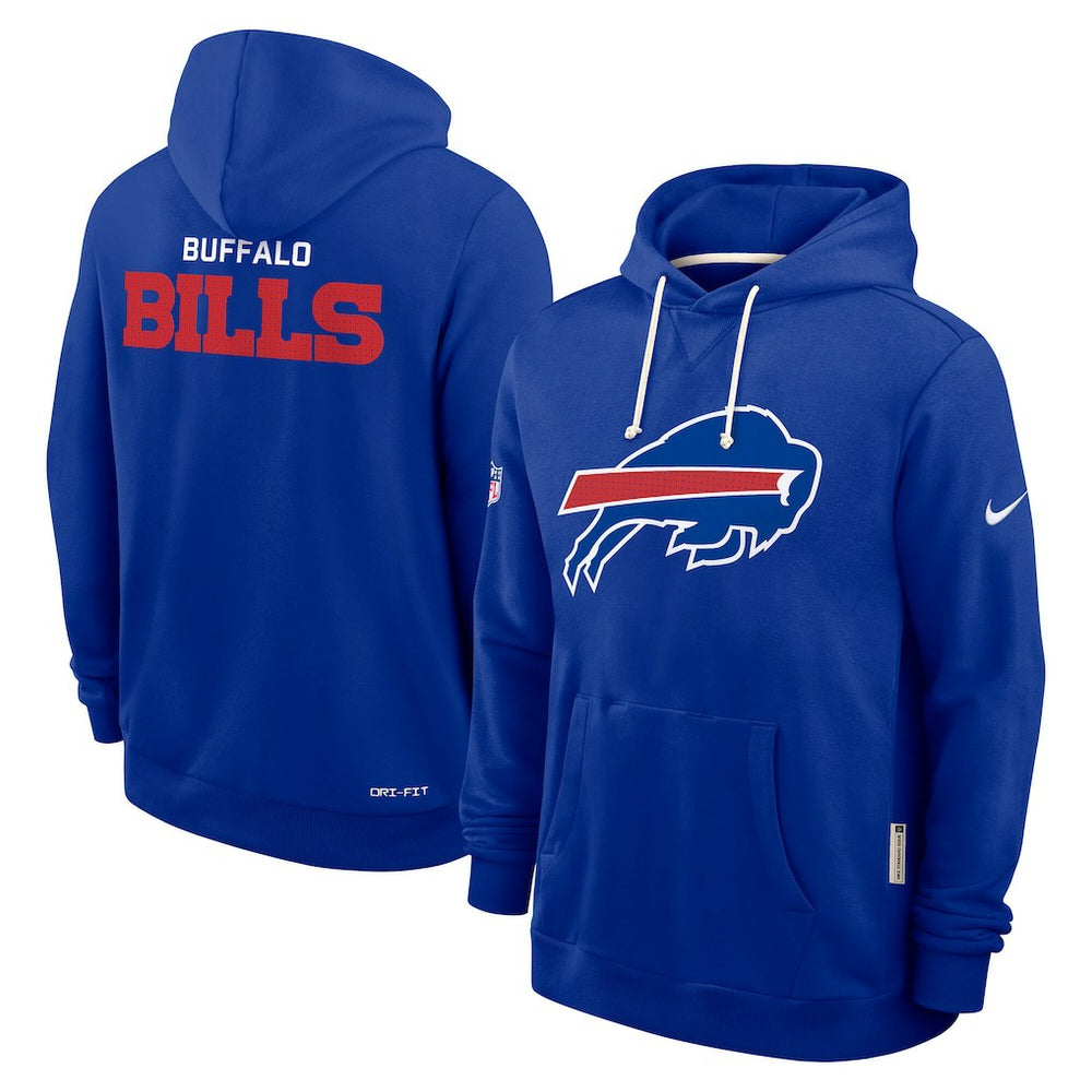 Buffalo Bills Nike Sideline Standard Issue Initial Home Dri-FIT Hoodie