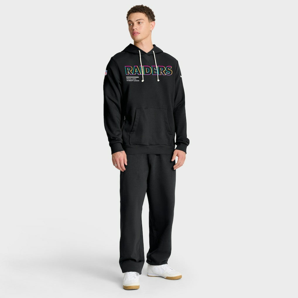 Las Vegas Raiders Nike 2025 NFL Crucial Catch Sideline Standard Issue Dri-FIT Hoodie
