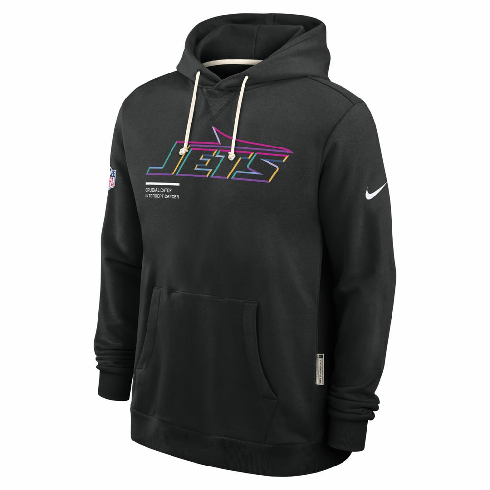 New York Jets Nike 2025 NFL Crucial Catch Sideline Standard Issue Dri-FIT Hoodie
