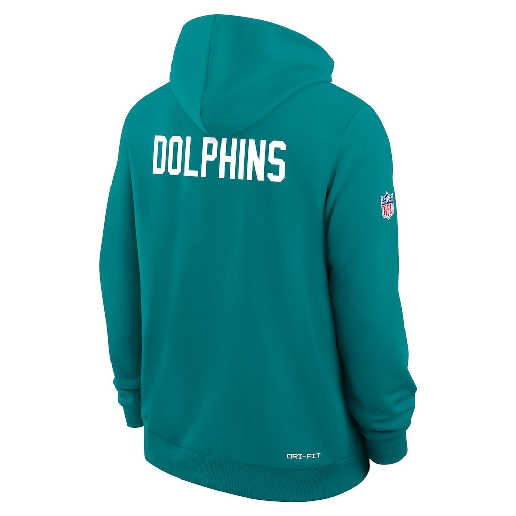Miami Dolphins Nike Sideline Standard Issue Alt 2 Dri-FIT Hoodie