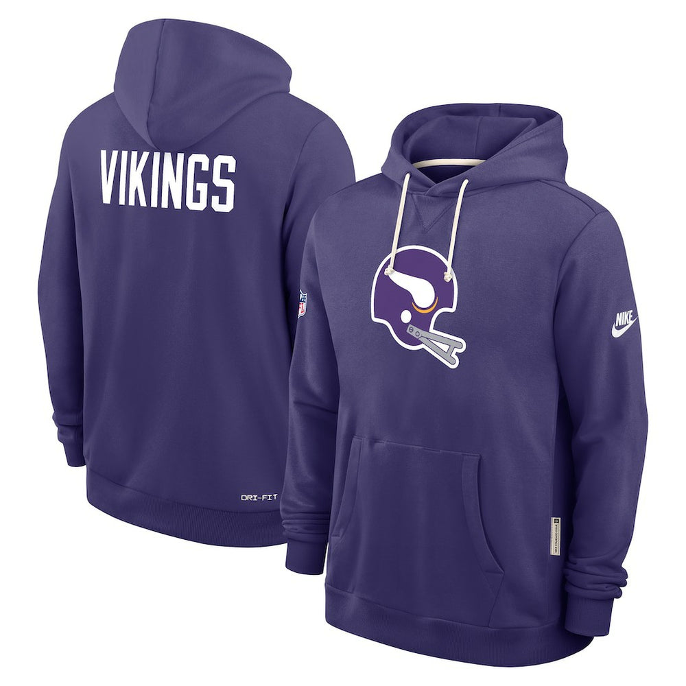 Minnesota Vikings Nike Sideline Standard Issue Alt 2 Dri-FIT Hoodie