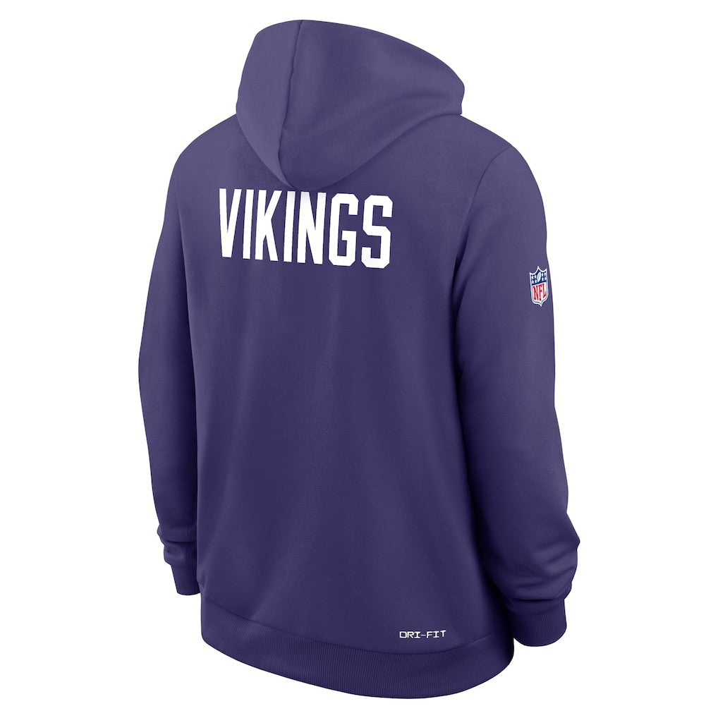 Minnesota Vikings Nike Sideline Standard Issue Alt 2 Dri-FIT Hoodie