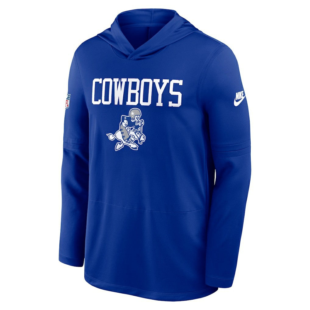 Dallas Cowboys Nike Sideline Alt Pack Dri-FIT Lightweight Hooded Top