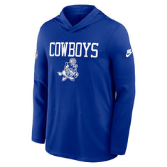 Dallas Cowboys Nike Sideline Alt Pack Dri-FIT Lightweight Hooded Top