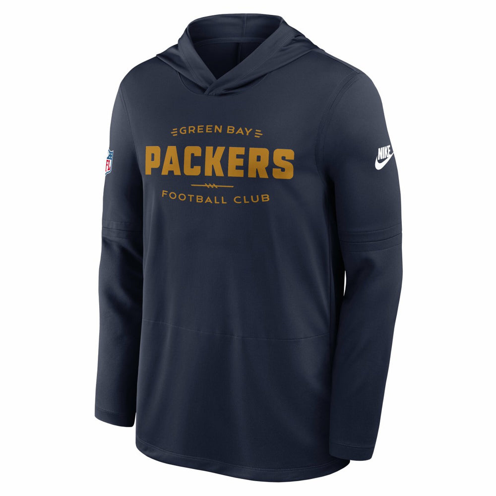 Green Bay Packers Nike The 1923 Classic Pass Accuracy Dri-FIT Long Sleeve Hoodie T-Shirt