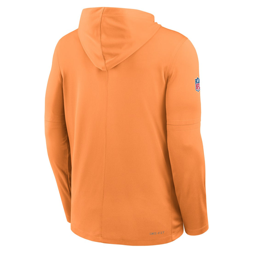 Tampa Bay Buccaneers Nike Sideline Pass Accuracy Dri-FIT Long Sleeve Hoodie T-Shirt