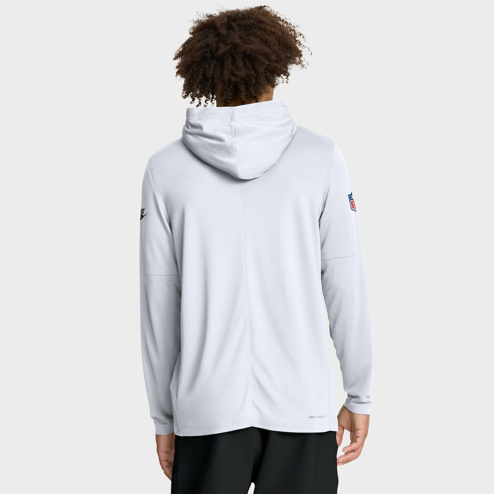 Cleveland Browns Nike Sideline Pass Accuracy Dri-FIT Long Sleeve Hoodie T-Shirt