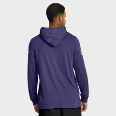 Baltimore Ravens Nike Sideline Pure Fury Performance Long Sleeve Hoodie T-Shirt